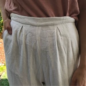 Yoli & Otis Linen pants, cropped